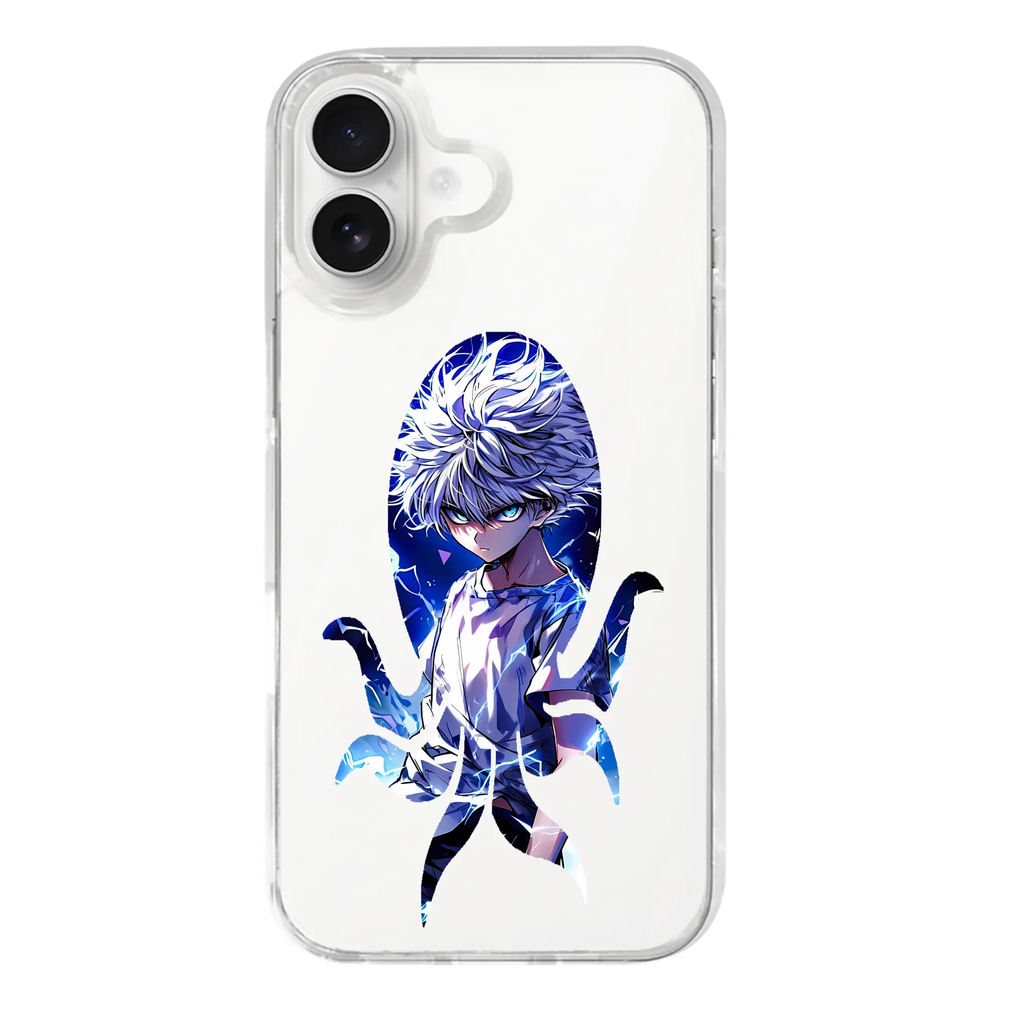 ハンター×ハンター グッズ キルア＝ゾルディック - iPhone 17シリーズ 透明スマホケース – 薄型・耐衝撃・精密フィット保護カバー